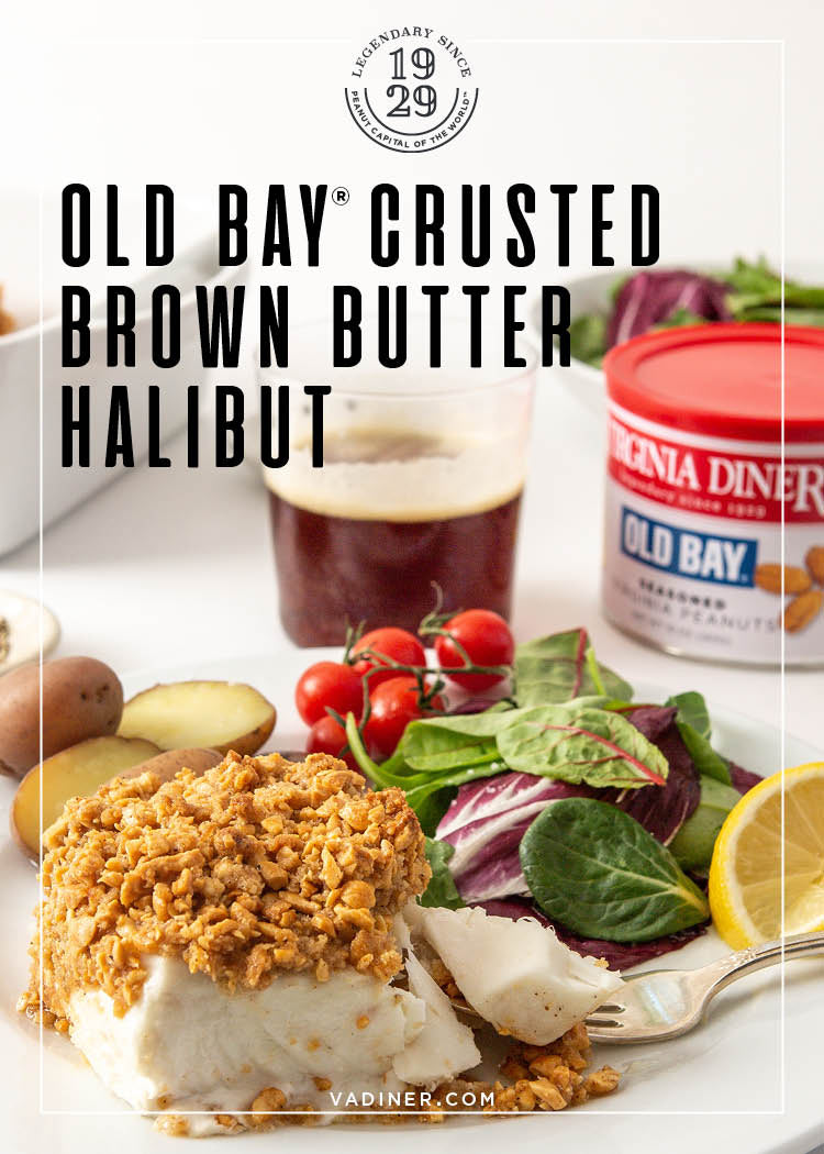 Old Bay®: Crusted Brown Butter Halibut