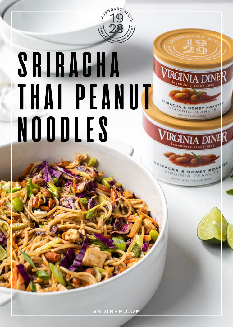 Sriracha Thai Peanut Noodles