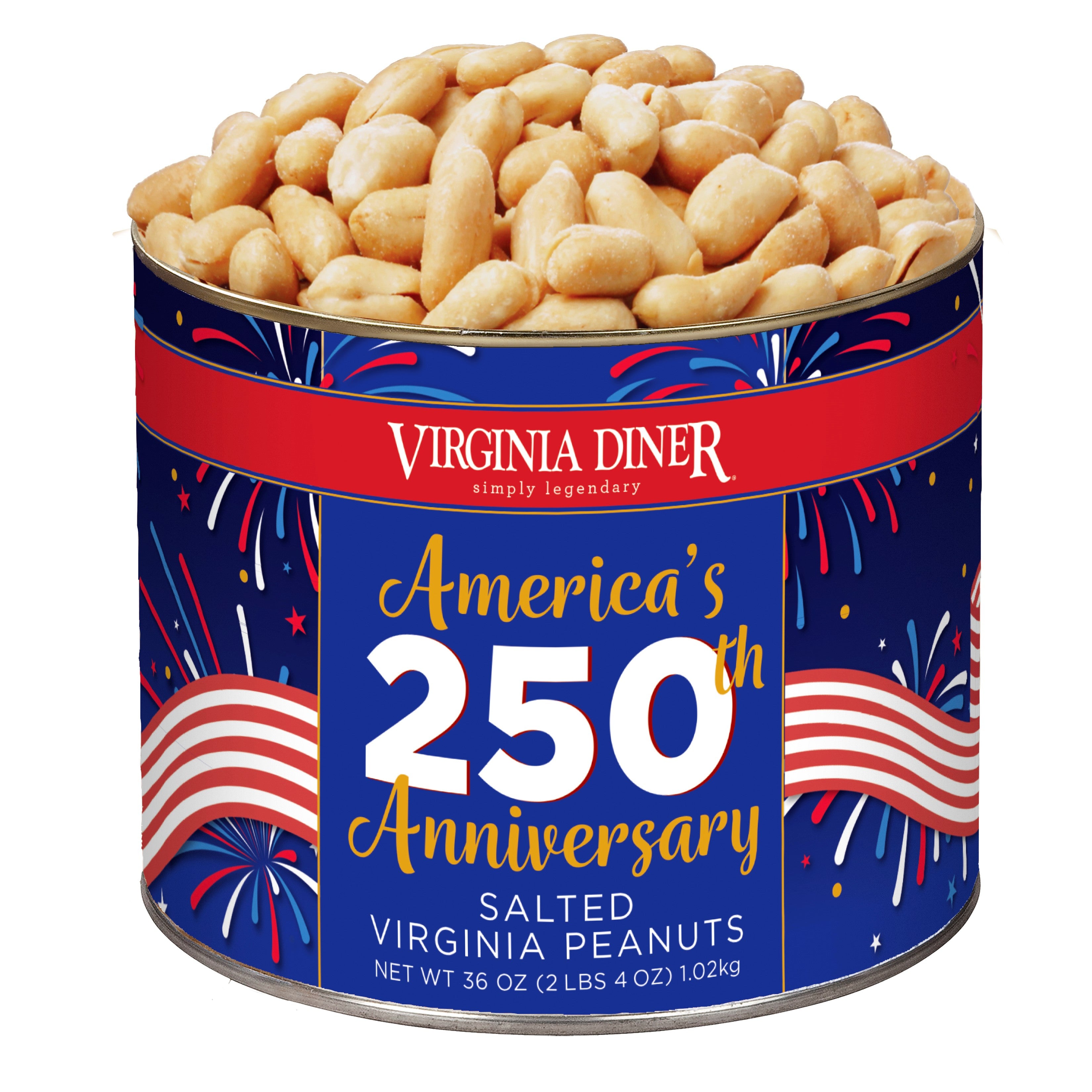 Salted Gourmet Virginia Peanuts | Virginia Diner