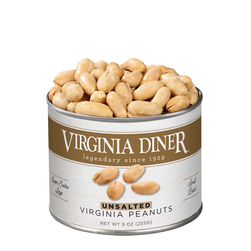 Unsalted Virginia Peanuts | Virginia Diner