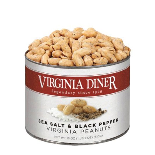 Sea Salt & Pepper Peanuts