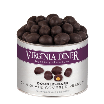 Virginia Diner Double Dark Chocolate Covered Peanuts